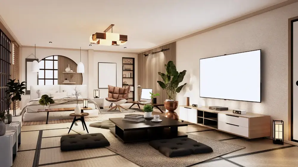Estilo de decoração moderno