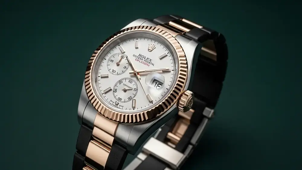 Rolex no pulso