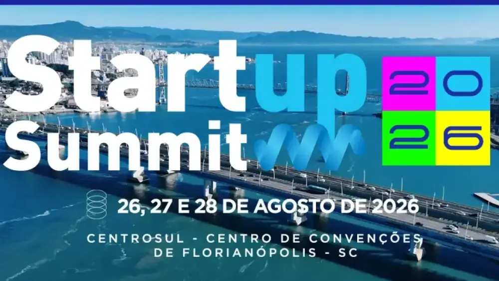 Startup Summit 2026 começa hoje em Florianópolis