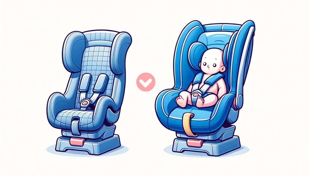 Qual a diferença entre bebê conforto e cadeirinha de carro