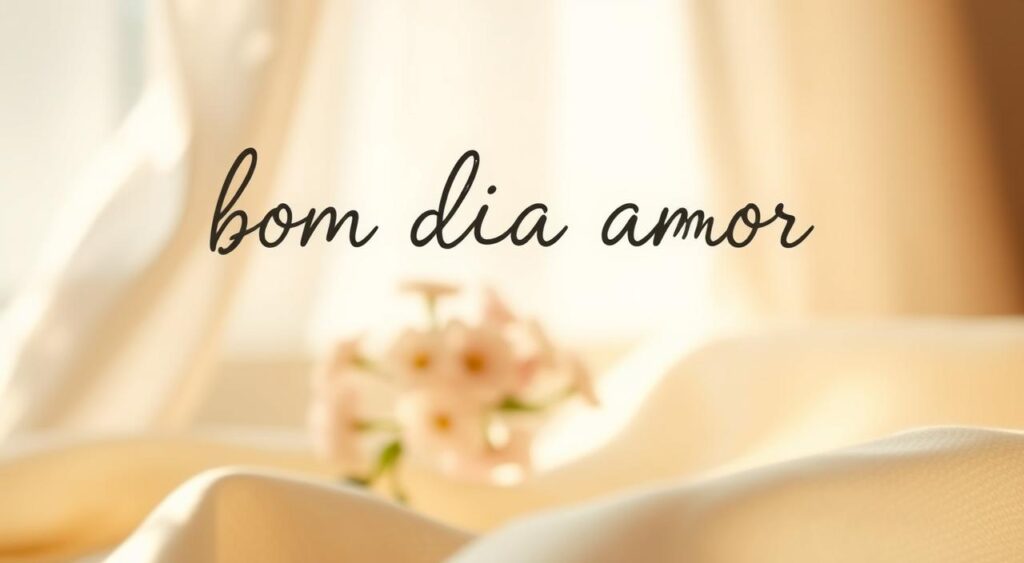 frases bom dia amor