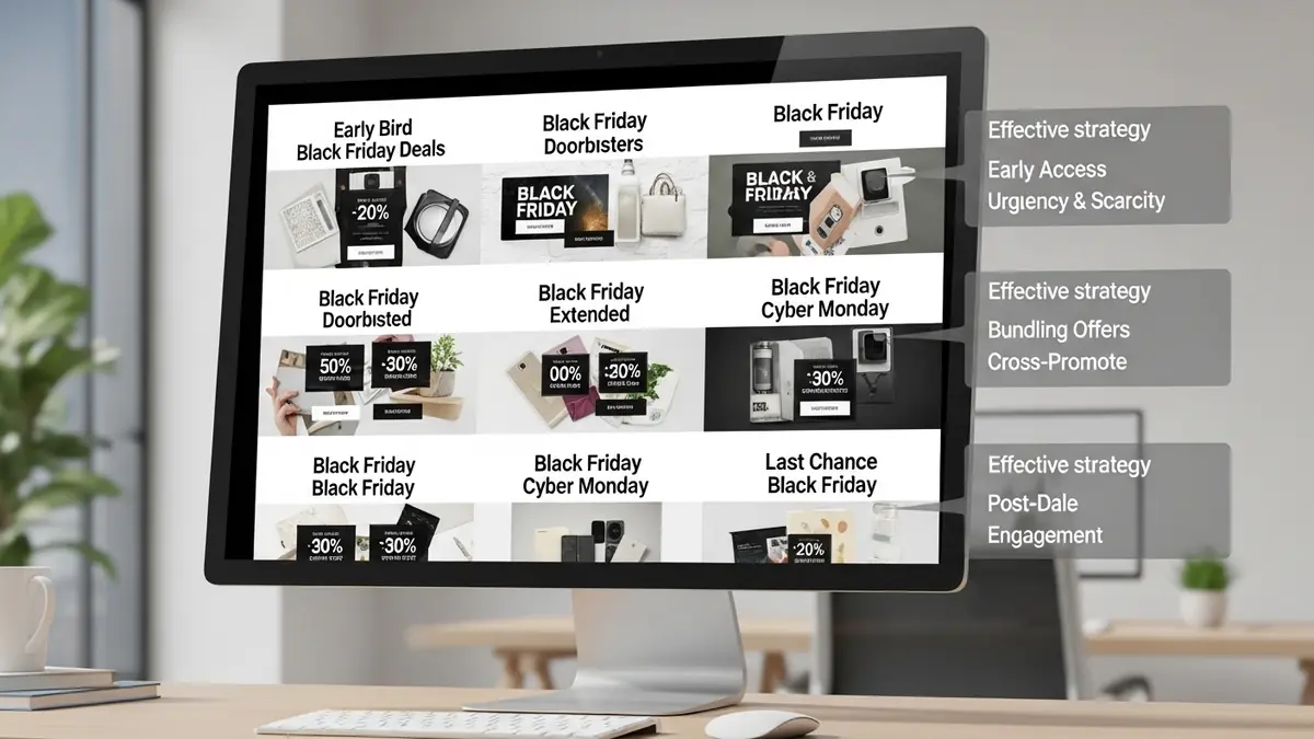 Cinco campanhas de email para Black Friday e suas estratégias eficazes