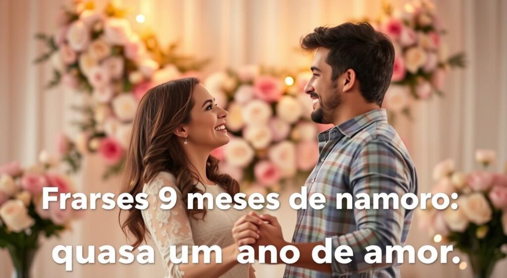 frases 9 meses de namoro