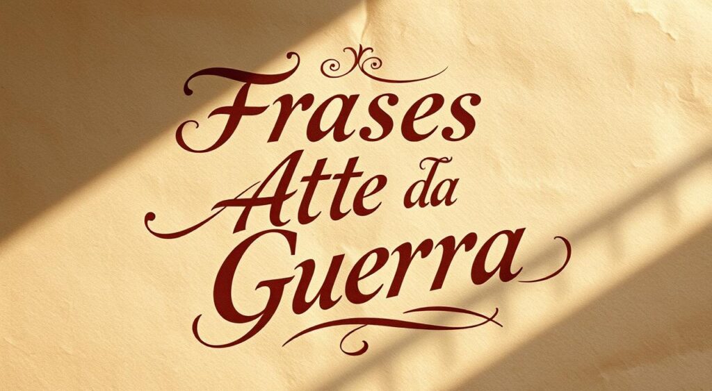 frases arte da guerra