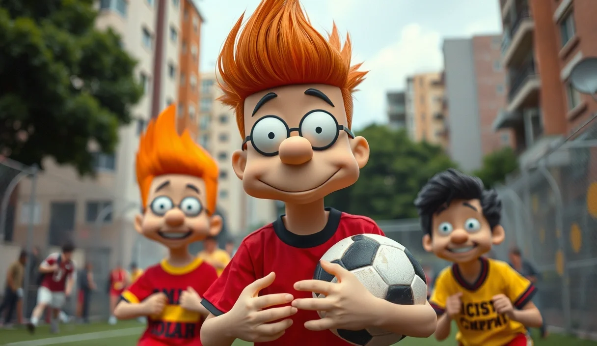 Ei, Arnold! (1996): O garoto cabeça de futebol e sua turma!